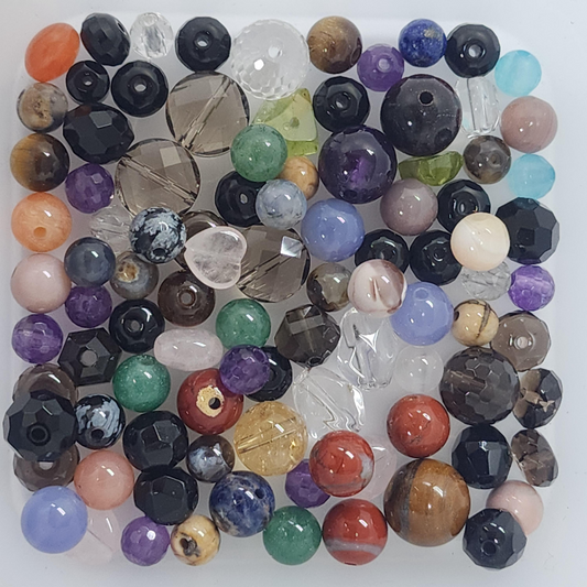 16 Dark Color Beads